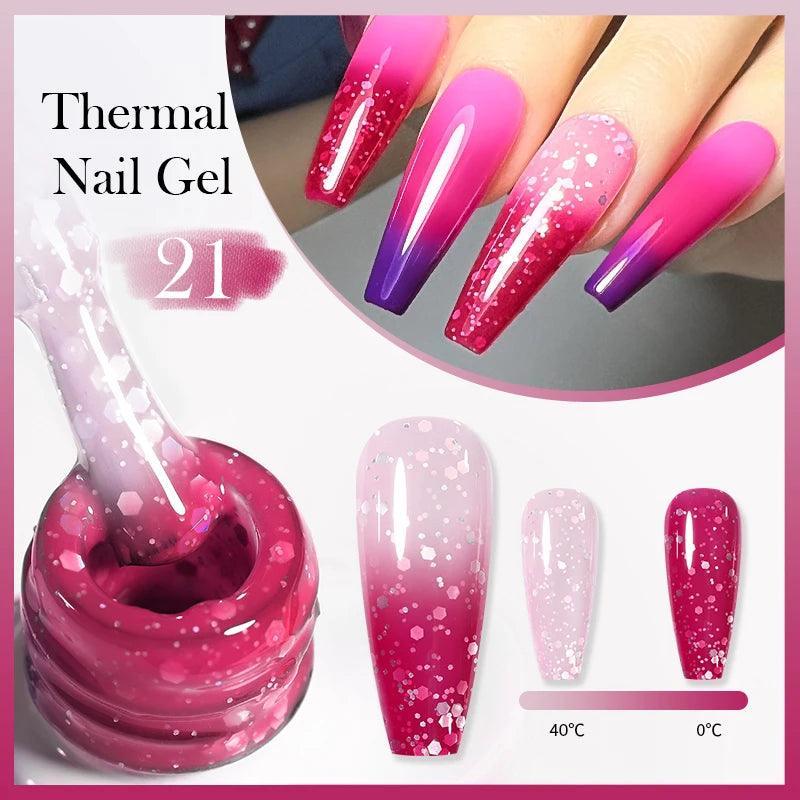 BORN PRETTY Thermal Gel Nail Polish - Cindorium