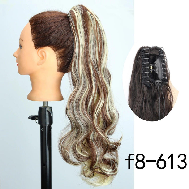 Synthetic Claw Clip-on Ponytail Hair Extension - Cindorium