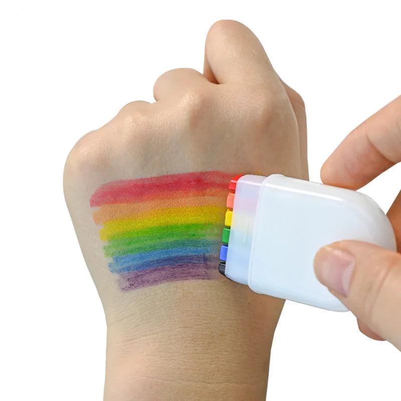 Rainbow Face Paint Stick - Cindorium