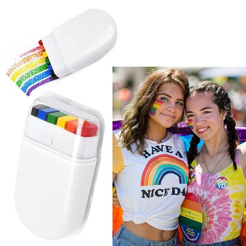 Rainbow Face Paint Stick - Cindorium