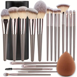 Professional 3-20 Pcs Makeup Brushes Set - Cindorium