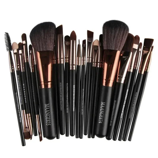 18‑Piece Makeup Brush Set — Home • Travel • Pro Makeup