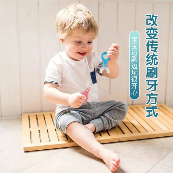 U-shaped Child Toothbrush /Teethers Brush - Cindorium