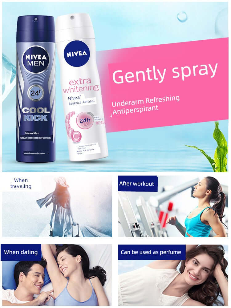 Nivea Deodorant Spray Lotion -Refreshing Sweat-Proof - Cindorium