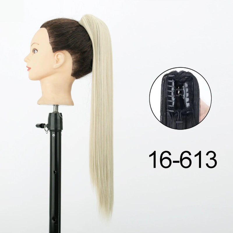 Synthetic Claw Clip-on Ponytail Hair Extension - Cindorium