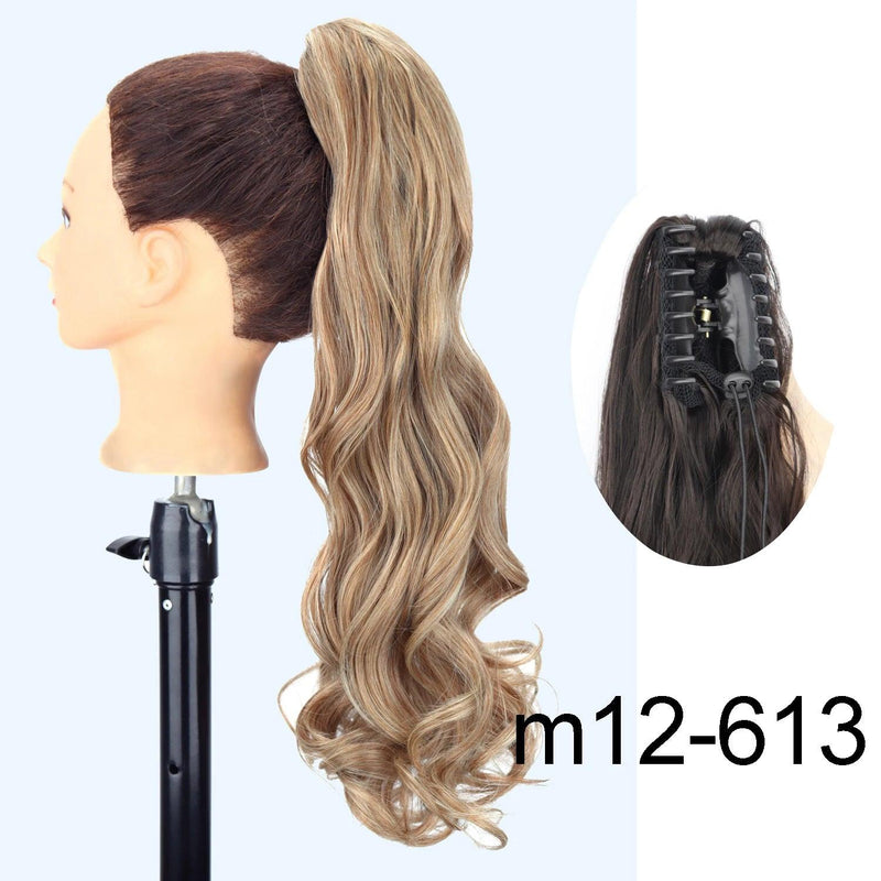 Synthetic Claw Clip-on Ponytail Hair Extension - Cindorium