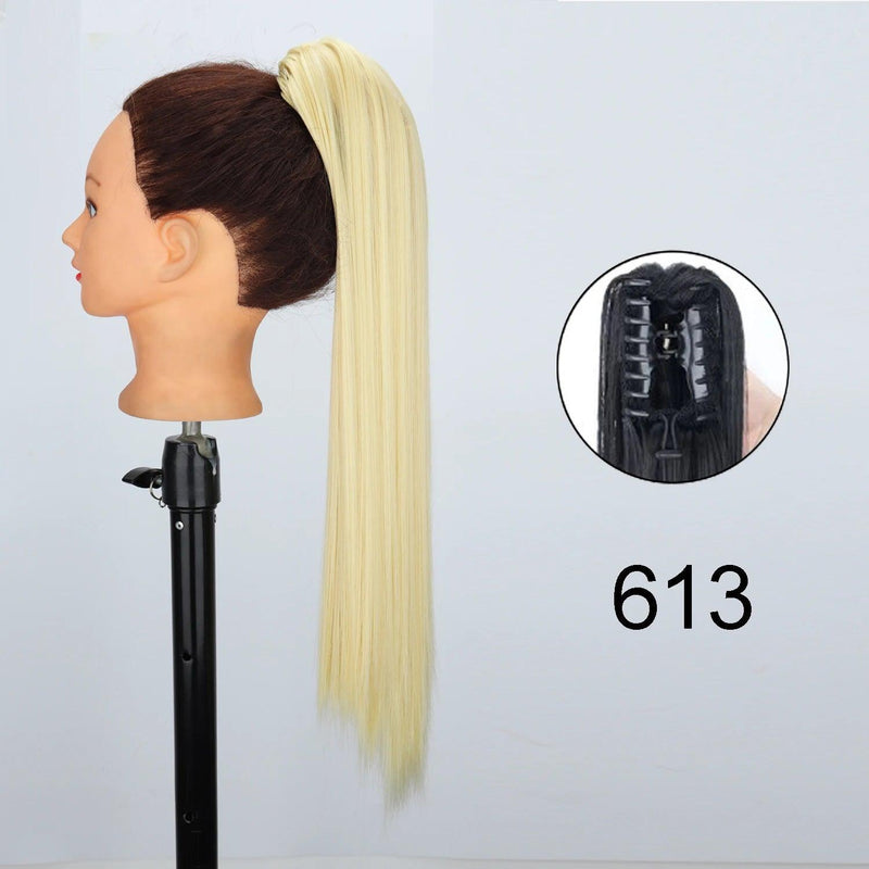 Synthetic Claw Clip-on Ponytail Hair Extension - Cindorium