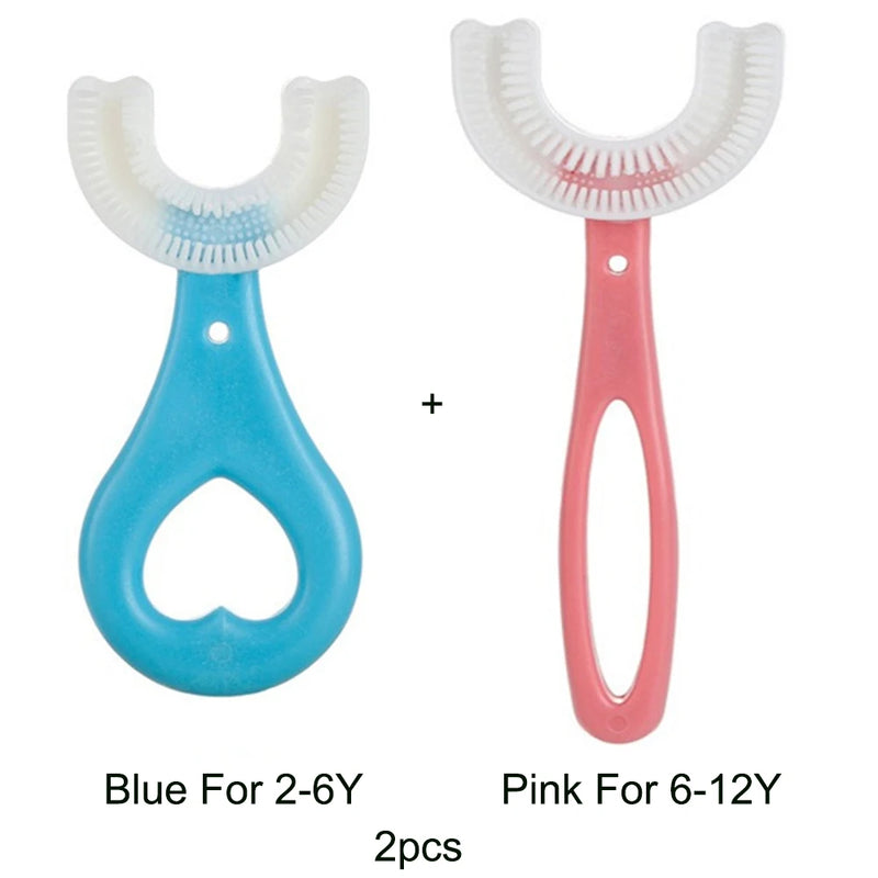 U-shaped Child Toothbrush /Teethers Brush - Cindorium