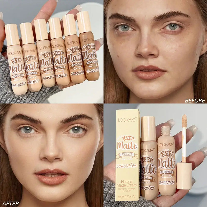 Waterproof Matte Liquid Concealer - Cindorium