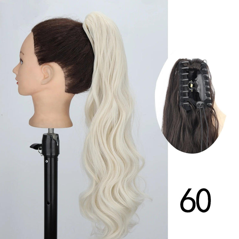 Synthetic Claw Clip-on Ponytail Hair Extension - Cindorium