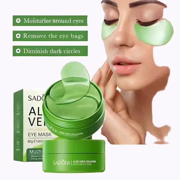 Sadoer Soothing Aloe Vera Collagen Eye Mask - Cindorium