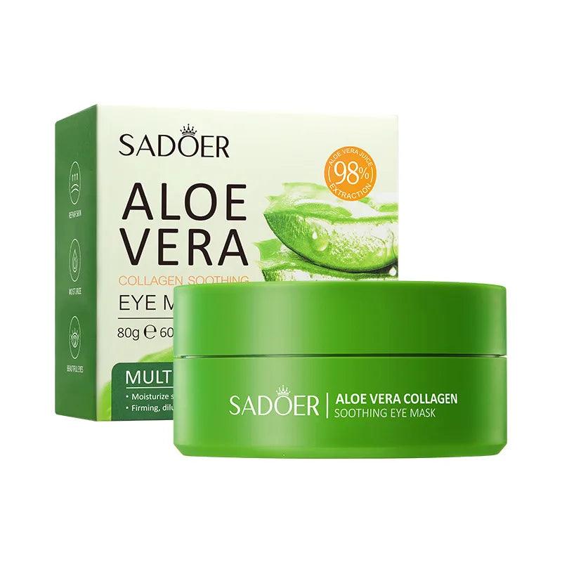 Sadoer Soothing Aloe Vera Collagen Eye Mask - Cindorium