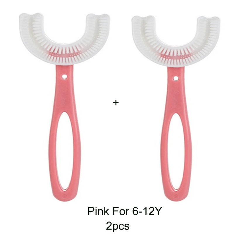 U-shaped Child Toothbrush /Teethers Brush - Cindorium