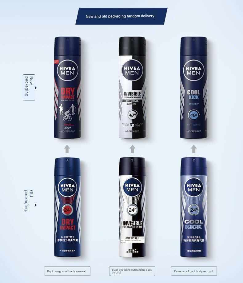 NIVEA MEN Antiperspirant 48H Dry and Cool - Cindorium