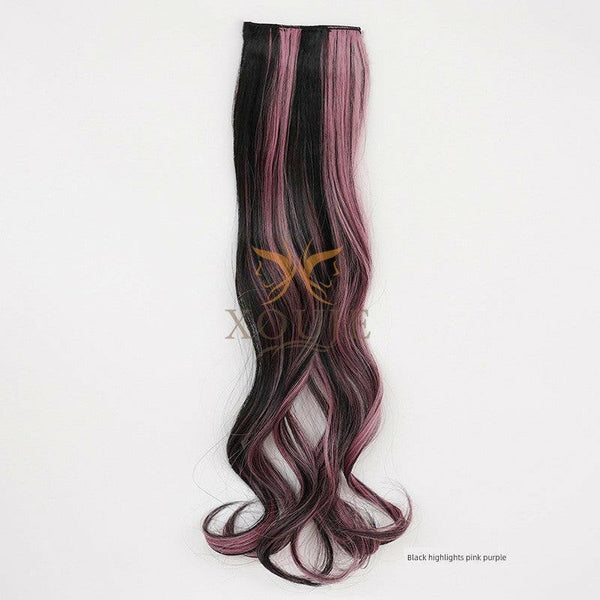 Fashion Style Dyed Wig Set- Invisible Hair Extension - Cindorium