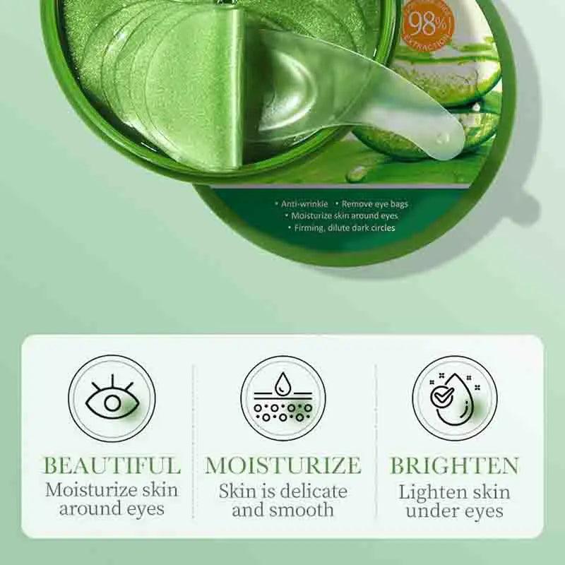 Sadoer Soothing Aloe Vera Collagen Eye Mask - Cindorium