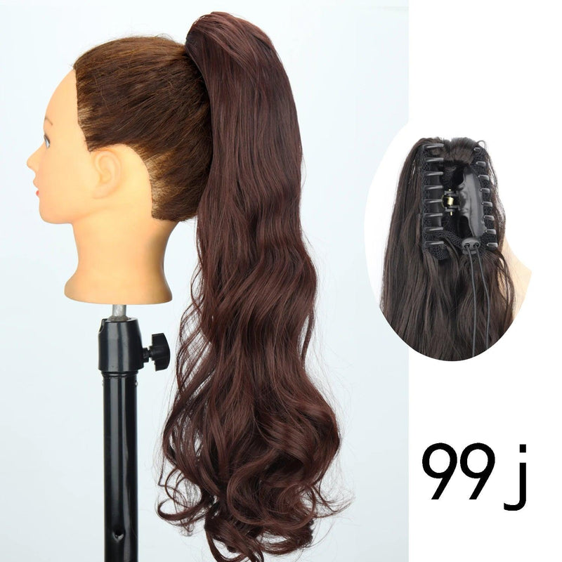 Synthetic Claw Clip-on Ponytail Hair Extension - Cindorium