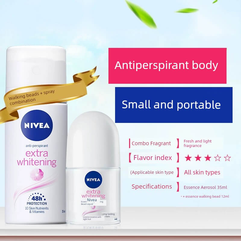 Nivea Antiperspirant Spray Dew Female Men Fragrance - Cindorium