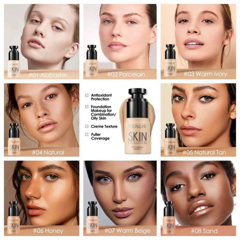 Full Coverage Concealer Liquid Foundation - Cindorium