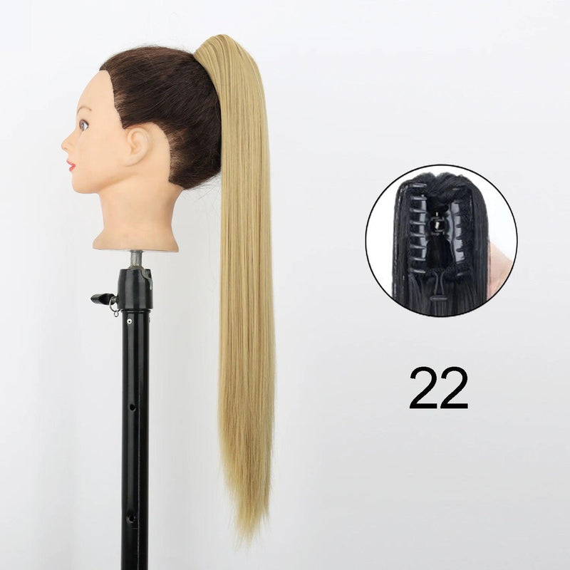 Synthetic Claw Clip-on Ponytail Hair Extension - Cindorium