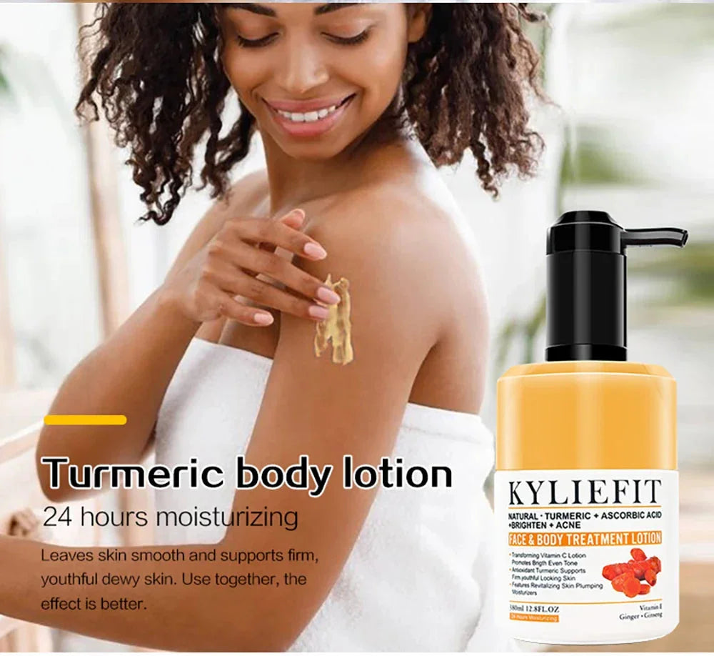 AILKE Organic Turmeric Skin Care Set – Brightens, Clears & Evens Tone AILKE Official Store