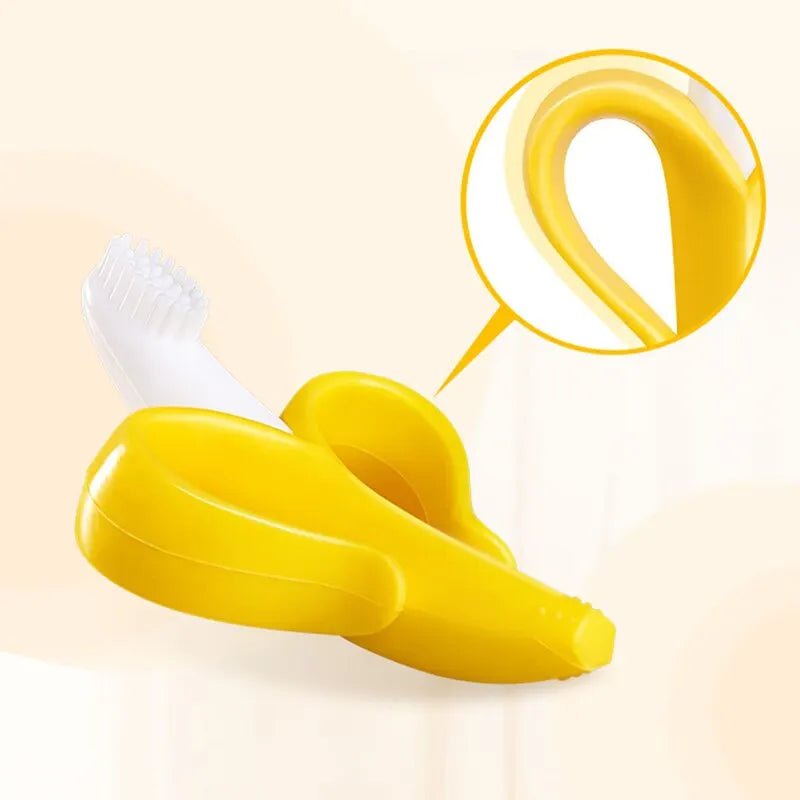 Banana Shape Safe Toddle Teether - Cindorium