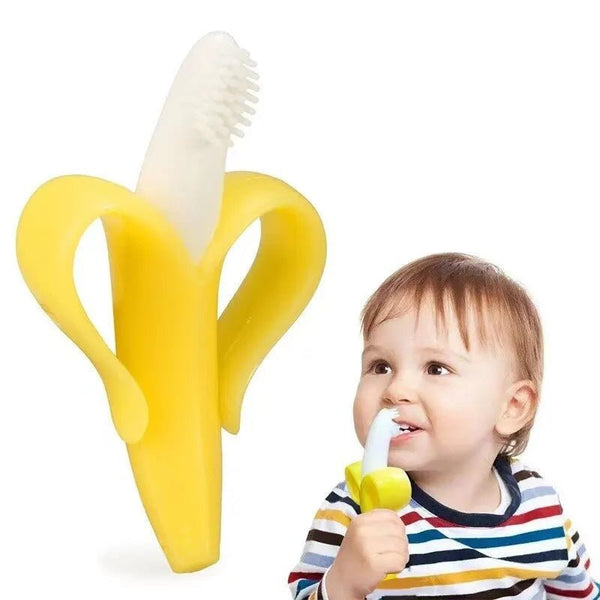 Banana Shape Safe Toddle Teether - Cindorium