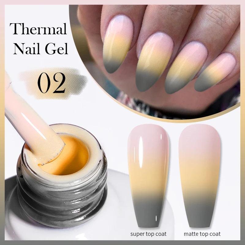 BORN PRETTY Thermal Gel Nail Polish - Cindorium