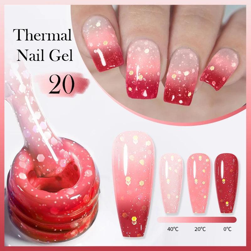 BORN PRETTY Thermal Gel Nail Polish - Cindorium