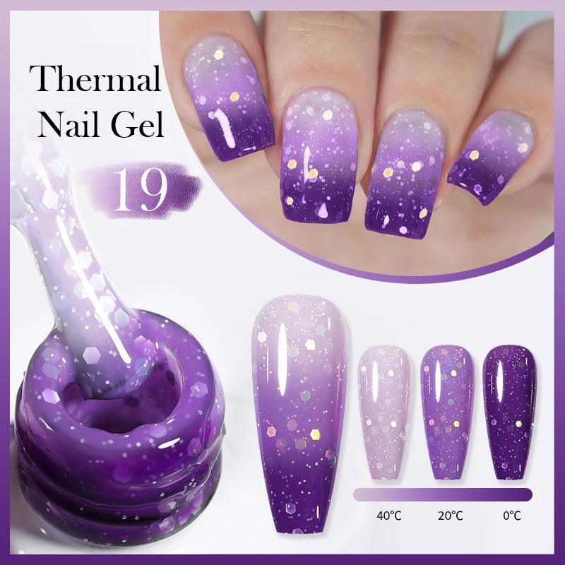 BORN PRETTY Thermal Gel Nail Polish - Cindorium