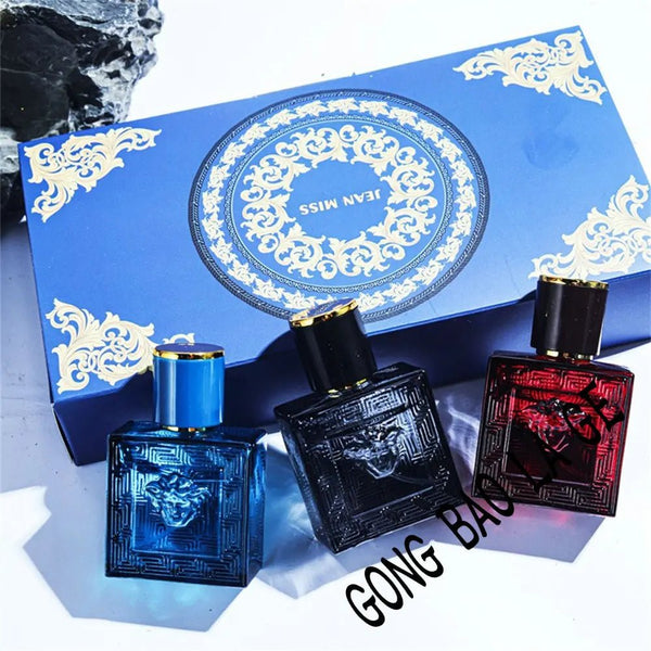 Brand 90ml Men Perfume Gift Box 3pcs Set - Cindorium