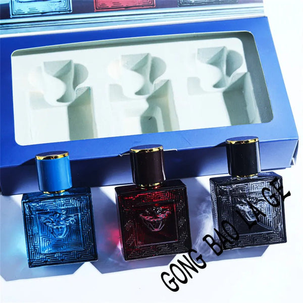 Brand 90ml Men Perfume Gift Box 3pcs Set - Cindorium