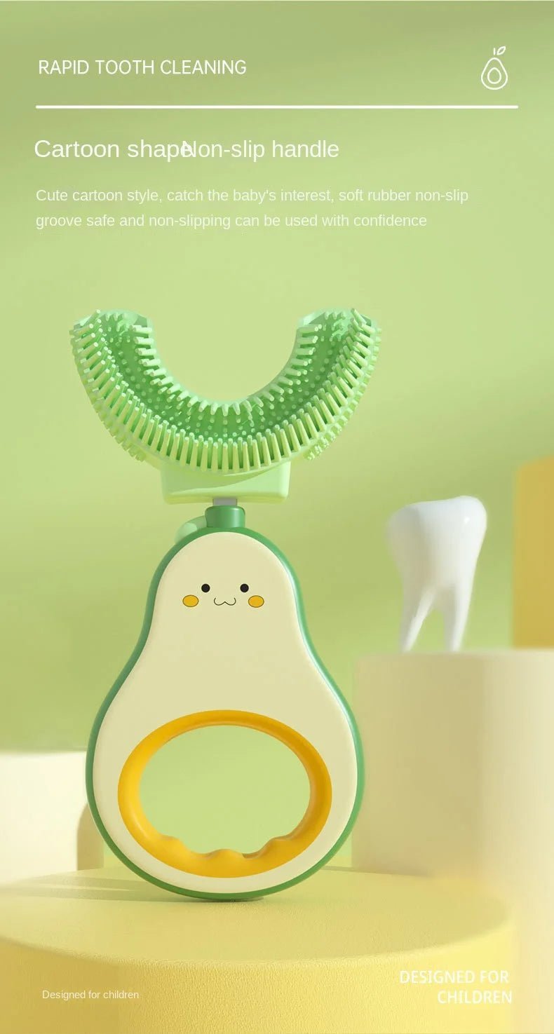 Children 360 Degree U - shaped Toothbrush - Cindorium