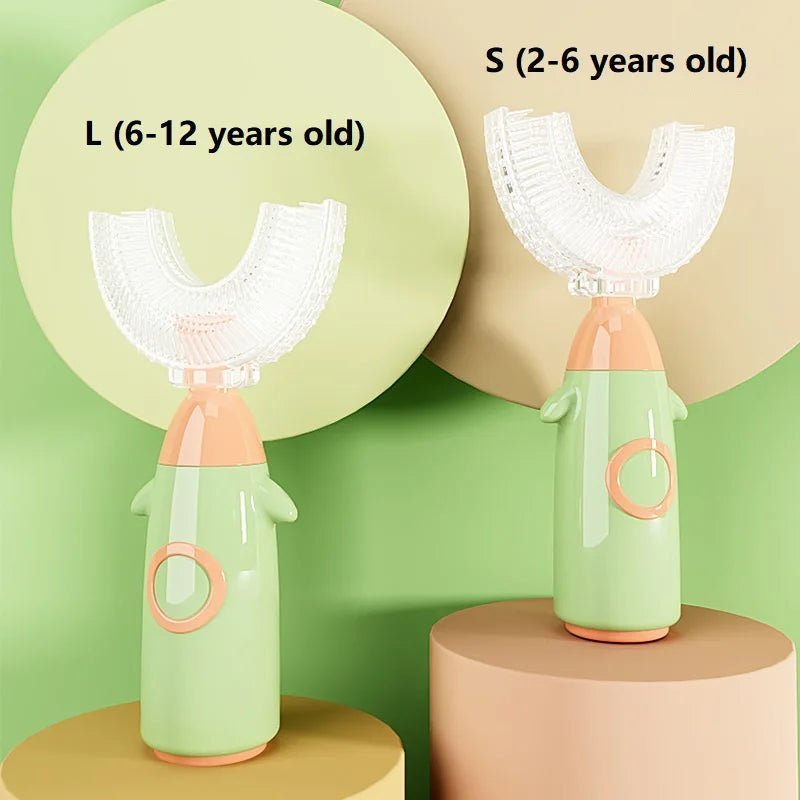 Children Toothbrushes U Shape - Cindorium