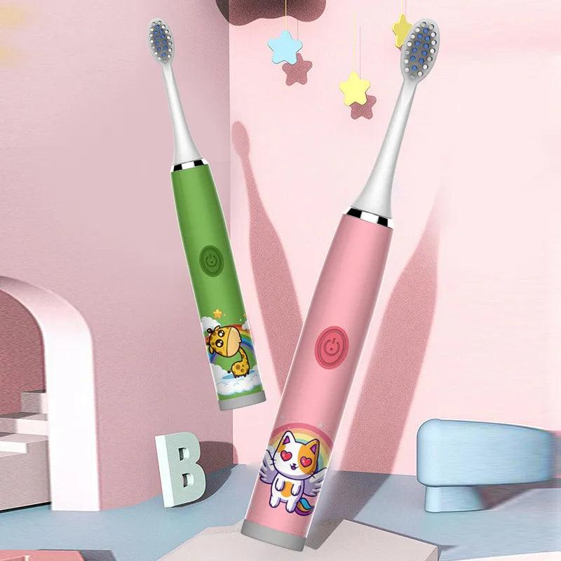 Child's USB Sonic Electric Toothbrush Rechargeable - Cindorium