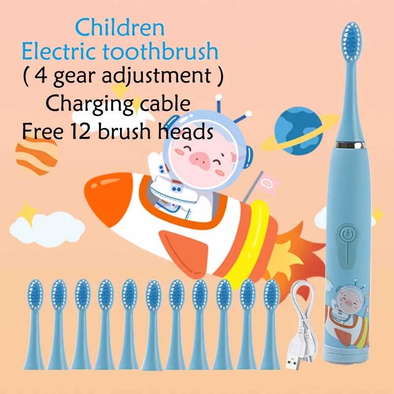 Child's USB Sonic Electric Toothbrush Rechargeable - Cindorium