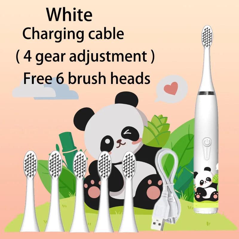 Child's USB Sonic Electric Toothbrush Rechargeable - Cindorium