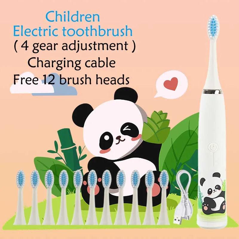 Child's USB Sonic Electric Toothbrush Rechargeable - Cindorium