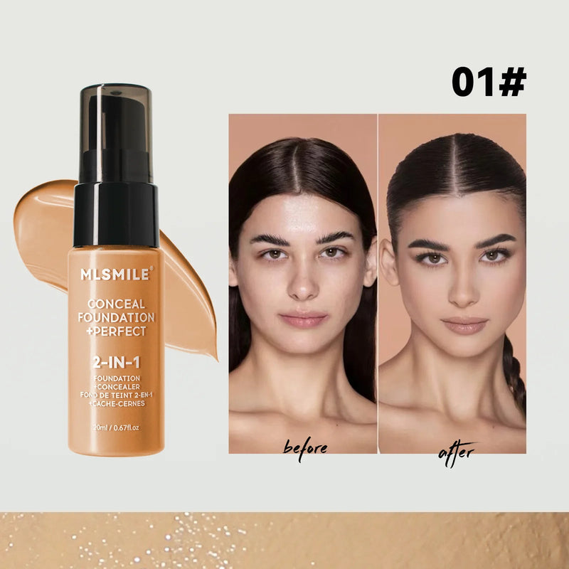 Concealer Matte Foundation BB Cream Oil Control - Cindorium