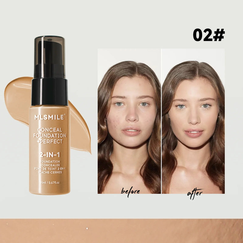 Concealer Matte Foundation BB Cream Oil Control - Cindorium