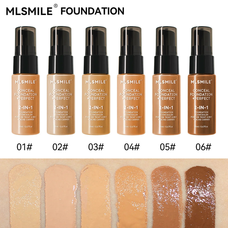 Concealer Matte Foundation BB Cream Oil Control - Cindorium