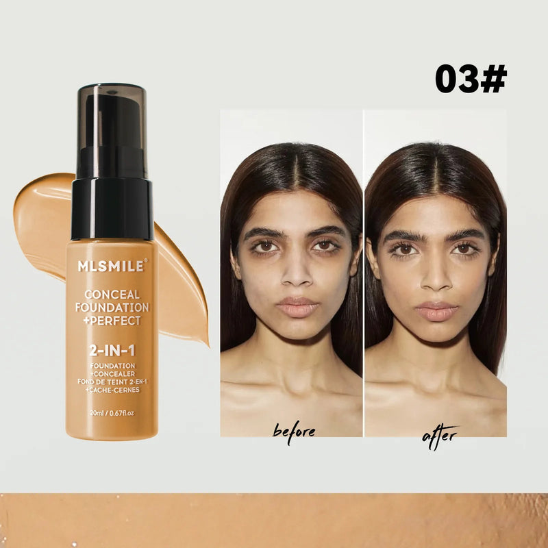 Concealer Matte Foundation BB Cream Oil Control - Cindorium