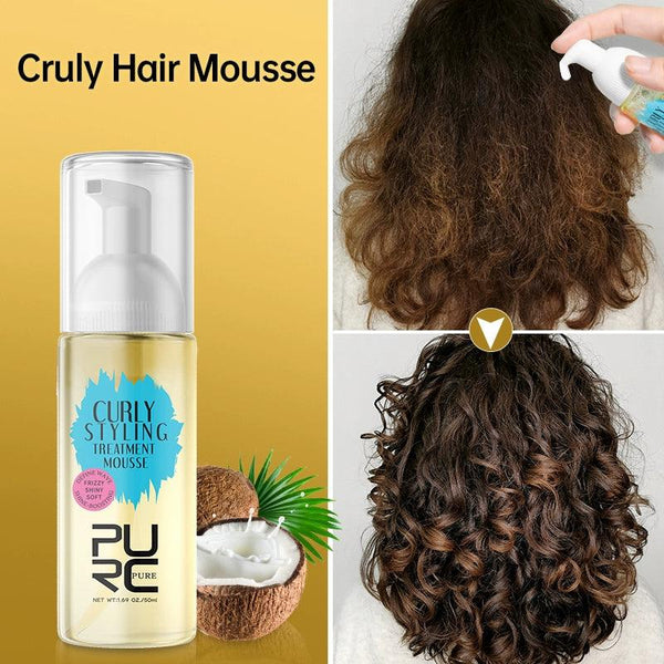 Curly Hair Treatment Mousse - Cindorium