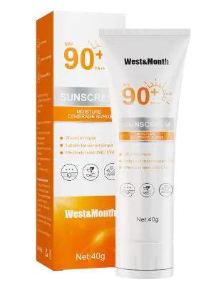 West & Month Body Hydrating Sunscreen - Glow & Protect - Cindorium