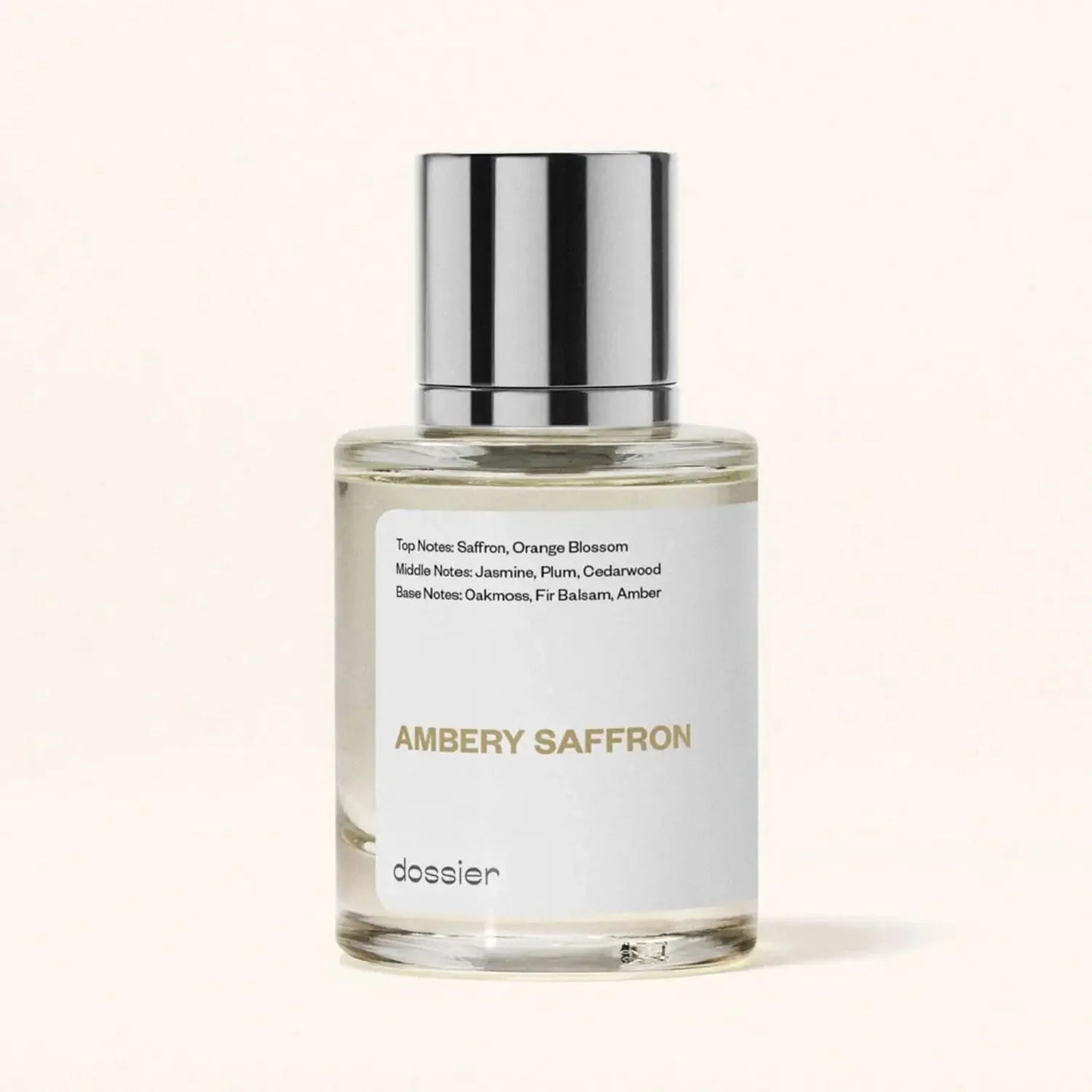 Dossier Ambery Saffron | 1.7 Fl Oz Eau de Parfum – Inspired by Baccarat Rouge 540 - Cindorium