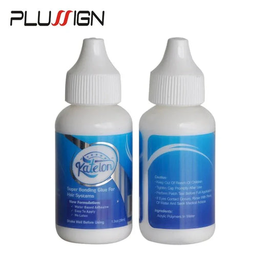 White Wig Glue for Lace Front | Waterproof & Invisible Adhesive | Katelon Hair Glue – 38ml - Cindorium